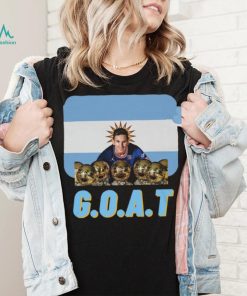 Messi Is The Ballon D'or GOAT t shirt