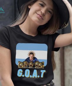 Messi Is The Ballon D'or GOAT t shirt