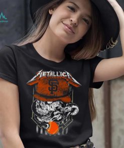 Metallica Skull Snake San Francisco Giants Logo MLB Shirt