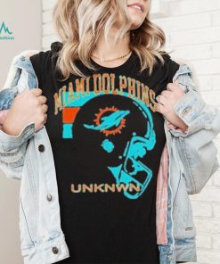 MiamI dolphins unknwn helmet logo shirt