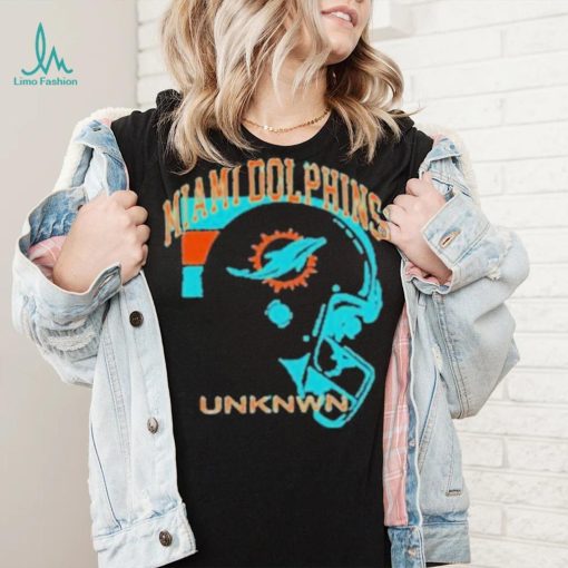 MiamI dolphins unknwn helmet logo shirt