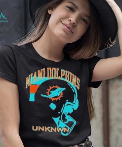 MiamI dolphins unknwn helmet logo shirt