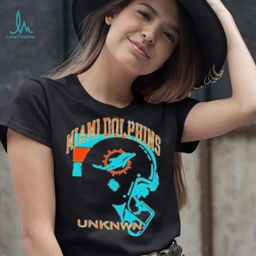 MiamI dolphins unknwn helmet logo shirt