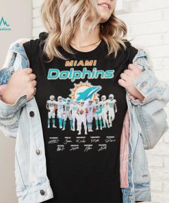 Miami Dolphins team champions signatures shirt