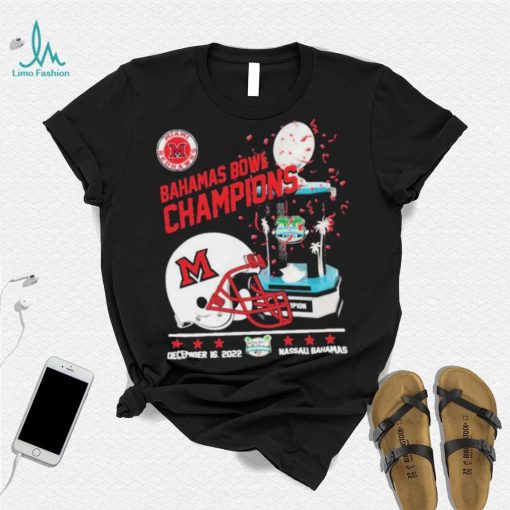 Miami RedHawks Bahamas Bowl Champions 2022 Shirt