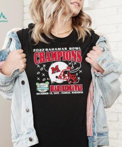 Miami RedHawks Champions December 16th 2022 Bahamas Bowl Nassau T Shirt