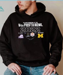 Michigan Football vs TCU 2022 College Football Playoff Fiesta Bowl Trophy Game shirt