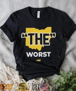 Michigan The Worst Shirt, Anti Ohio State T shirt