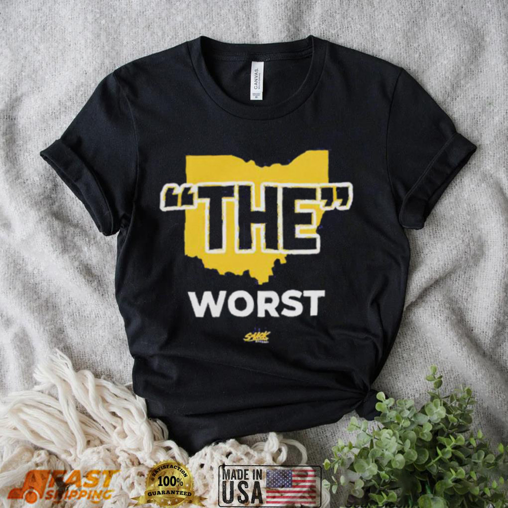 Michigan The Worst Shirt, Anti Ohio State T shirt Michigan The Worst Shirt, Anti Ohio State T shirt