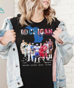 Michigan Ty Cobb Al Kaline Barry Sanders Isian Thomas Joe Oumars Shirt