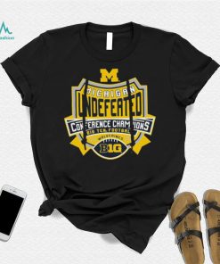 Michigan Wolverines 2022 Big 10 Champions Undefeated Seasons Shirt