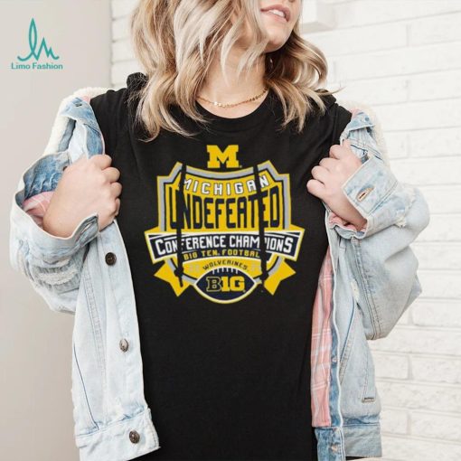 Michigan Wolverines 2022 Big 10 Champions Undefeated Seasons Shirt