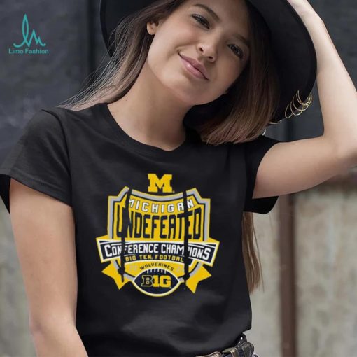 Michigan Wolverines 2022 Big 10 Champions Undefeated Seasons Shirt