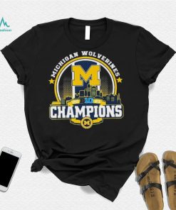Michigan Wolverines Logo City Big 2021 Champions Shirt, hoodie, sweater, long sleeve and tank top Michigan Wolverines Logo City Big 2021 Champions Shirt