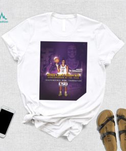 Mikaylah Williams 2022 Carl Mikovich Sportsperson of the year Independence Bowl Foundation LSU Women’s Basketball poster shirt