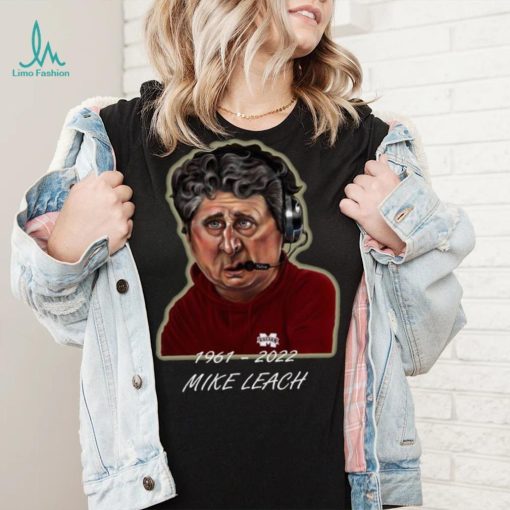 Mike Leach Football 1961 2022 Mississippi State shirt