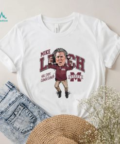 Mike Leach coach of Mississippi State Bulldogs caricature hail State Clanga Clanga shirt2