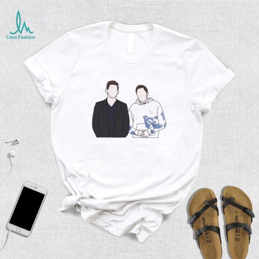 Minimalist Pete Davidson John Krasinski Shirt