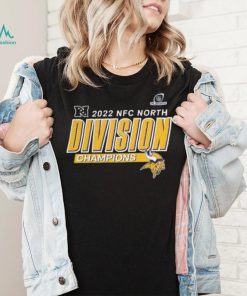Minnesota Vikings 2022 NFC North Division Champions Divide & Conquer T Shirt
