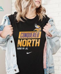 Minnesota Vikings 2022 NFC North Division Champions Locker Room Shirt