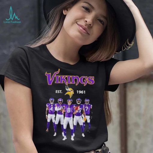 Minnesota Vikings Est 1961 champions 2022 shirt