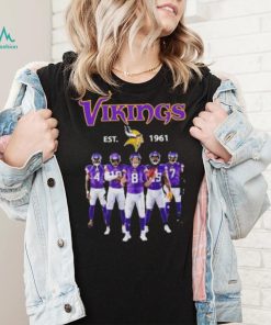 Minnesota Vikings Est 1961 champions 2022 shirt