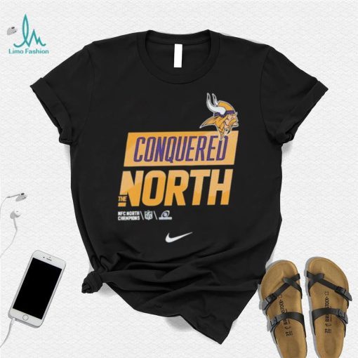 Minnesota Vikings Nike Conquered The North 2022 NFC North Division Champions Shirt