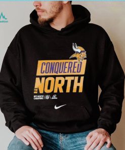 Minnesota Vikings Nike Conquered The North 2022 NFC North Division Champions Shirt
