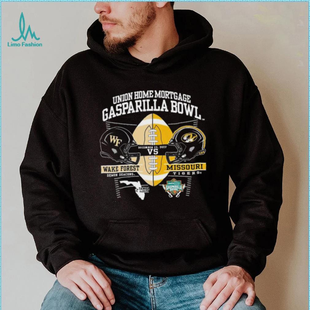 Mizzou Tigers vs Wake Forest Official Gasparilla Bowl 2022 Dueling Helmets Shirt Mizzou Tigers vs Wake Forest Official Gasparilla Bowl 2022 Dueling Helmets Shirt
