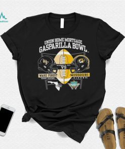 Mizzou Tigers vs Wake Forest Official Gasparilla Bowl 2022 Dueling Helmets Shirt