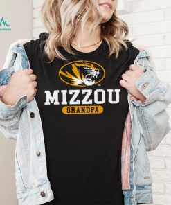 Mizzou grandpa oval tiger head shirt