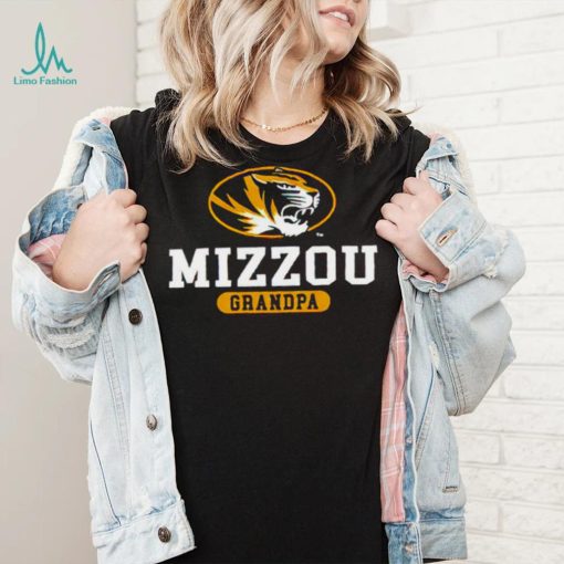 Mizzou grandpa oval tiger head shirt