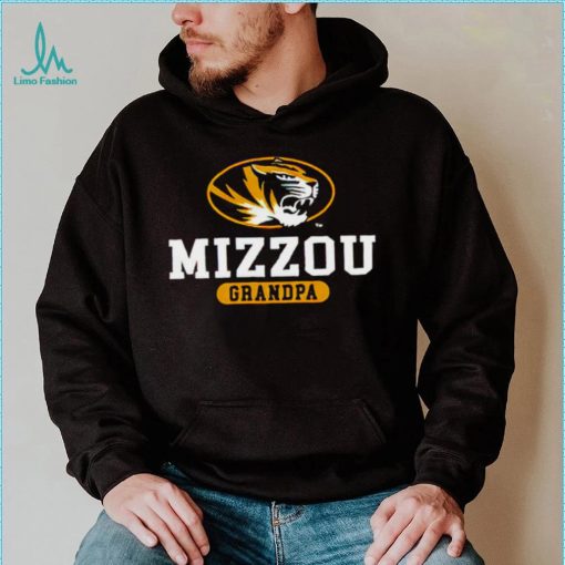 Mizzou grandpa oval tiger head shirt