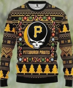 Mlb Pittsburgh Pirates Grateful Dead Ugly Christmas Sweater