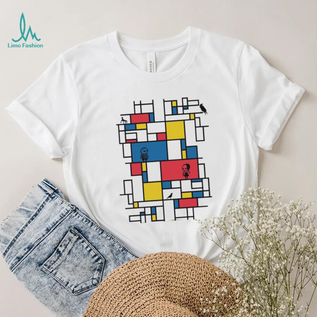 Mondrian Family Wednesday Addams The Addams Family Shirt Mondrian Family Wednesday Addams The Addams Family Shirt