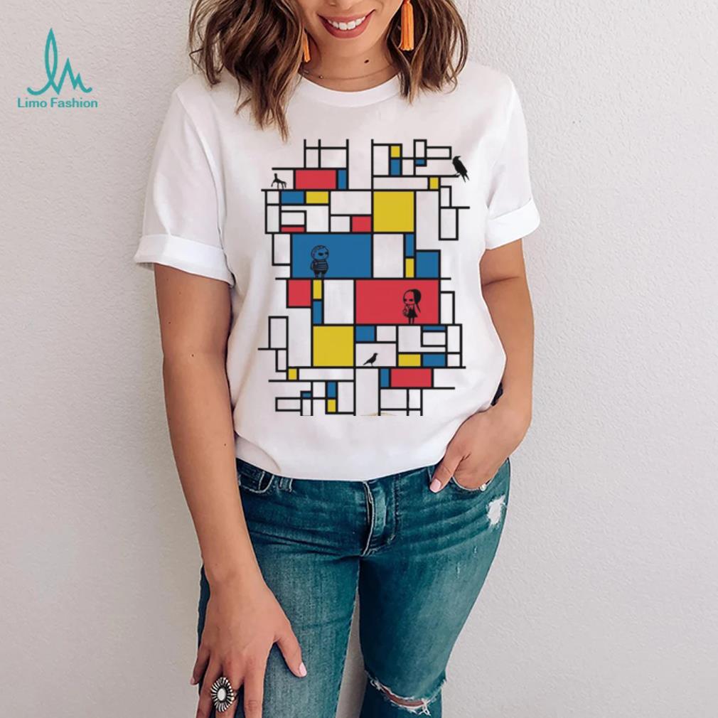 Mondrian Family Wednesday Addams The Addams Family Shirt Mondrian Family Wednesday Addams The Addams Family Shirt
