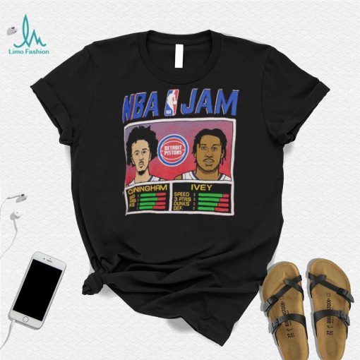 NBA Jam Detroit Pistons Cade Cunningham & Jaden Ivey Shirt