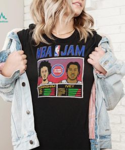 NBA Jam Detroit Pistons Cade Cunningham & Jaden Ivey Shirt