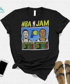 NBA Jam Indiana Pacers Tyrese Haliburton Bennedict Mathurin Shirt3