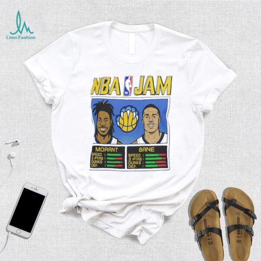 NBA Jam Ja Morant and Desmond Bane Memphis Grizzlies Shirt