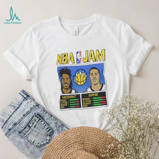 NBA Jam Ja Morant and Desmond Bane Memphis Grizzlies Shirt