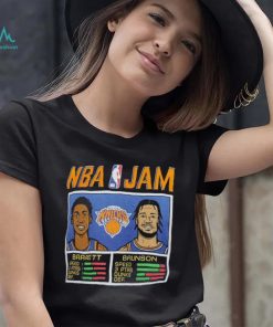 NBA Jam New York Knicks RJ Barrett & Jalen Brunson Shirt