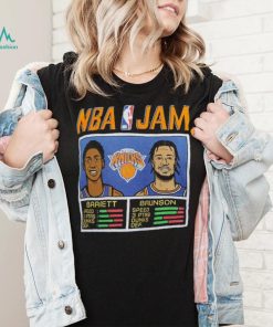 NBA Jam New York Knicks RJ Barrett & Jalen Brunson Shirt