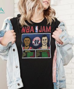 NBA Jam Washington Wizards Bradley Beal & Kristaps Porzingis Shirt