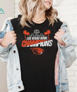 NCAA Las Vegas Bowl 2022 Champions Black Oregon State Beavers Logo Shirt