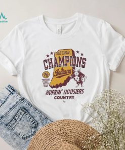 NCAA National Champions Indiana Hurrin’ Hoosiers retro shirt