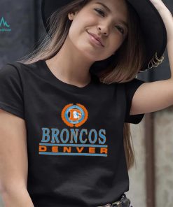 NFL 2022 Denver Broncos Crest logo homage shirt
