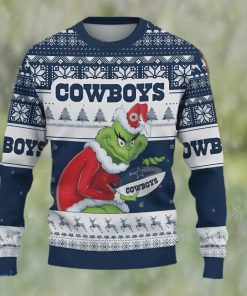 NFL Dallas Cowboys The Grinch Ugly Christmas Sweater Gift For Fans