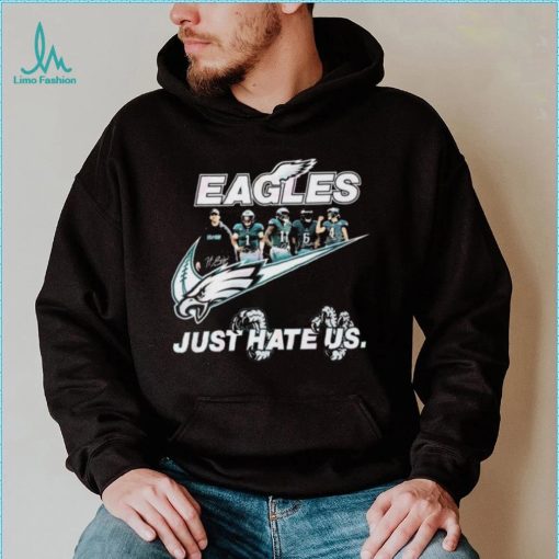 NFL Philadelphia Eagles Nike Just Hate Us Shirt