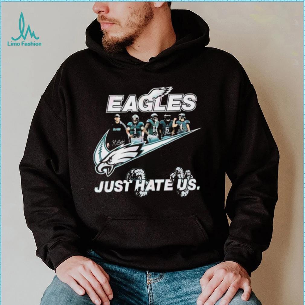 NFL Philadelphia Eagles Nike Just Hate Us Shirt NFL Philadelphia Eagles Nike Just Hate Us Shirt
